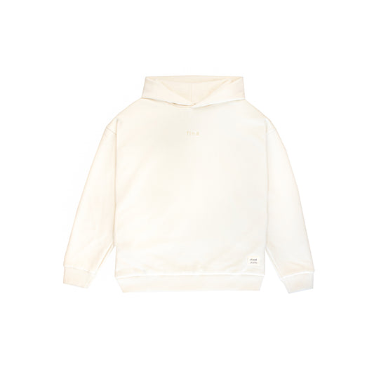 100% Organic Cotton Oversized Hoodie in Stone